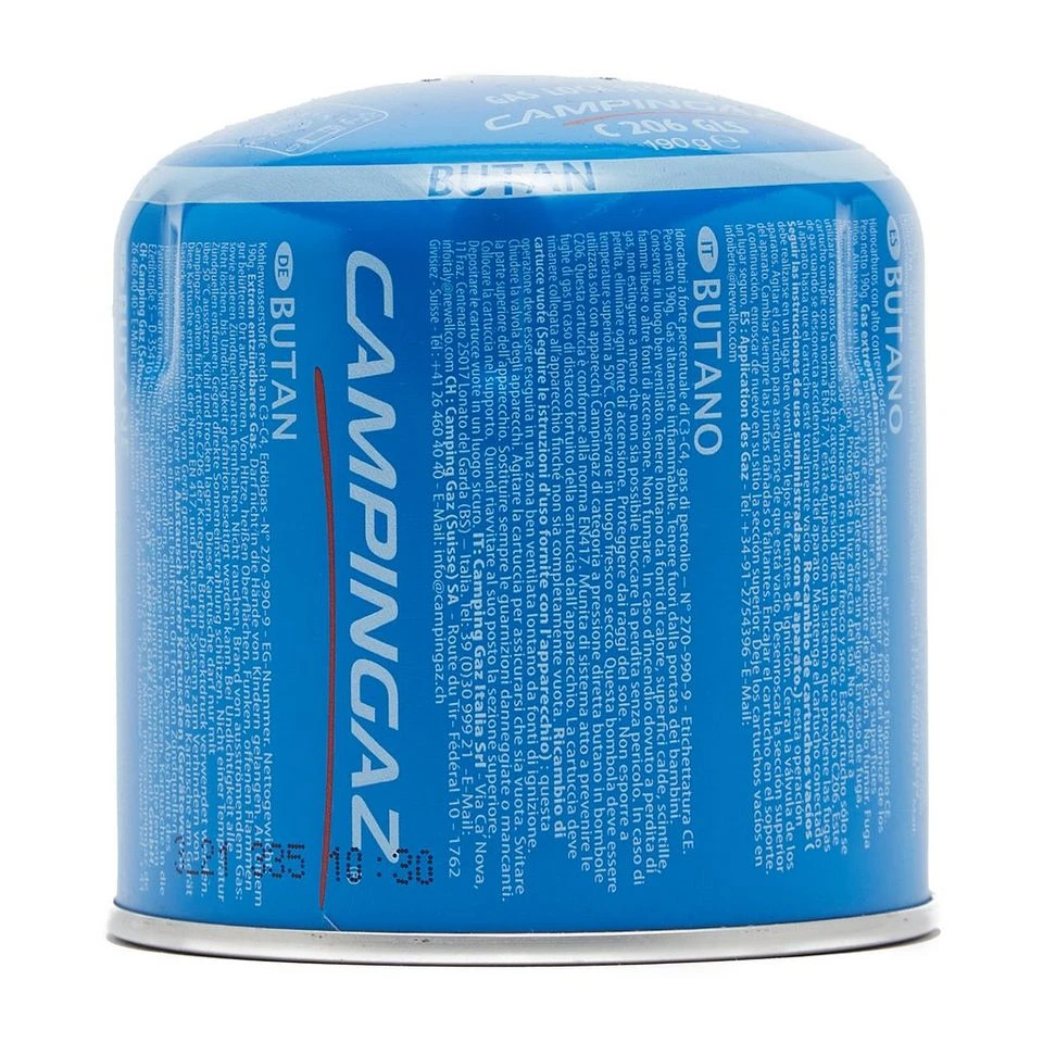 Campingaz C206 Gas Cartridge 6 Campingaz C206 Gas Cartridge - Image 4