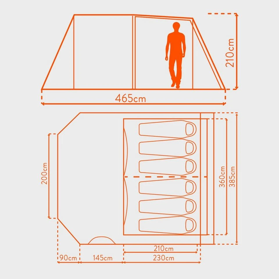 Air 600 Tent 4 Air 600 Tent - Image 2