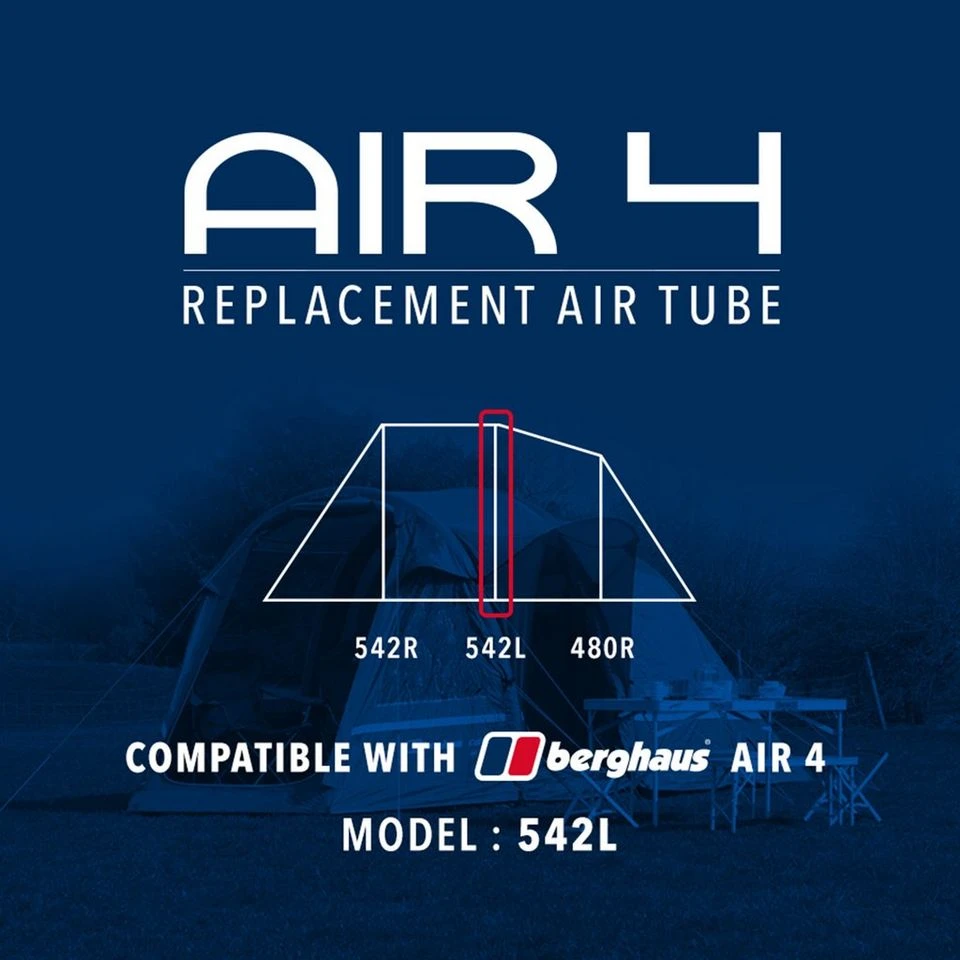 Air 4 Replacement Air Tube (Middle - 542L) 3 Air 4 Replacement Air Tube (Middle - 542L)