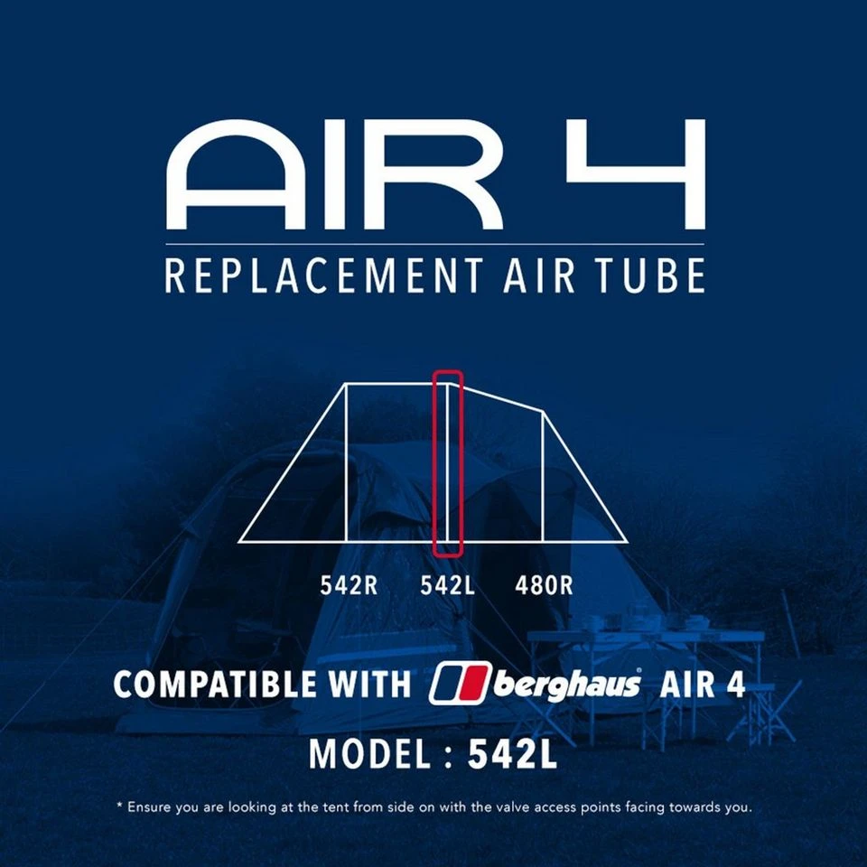 Air 4 Replacement Air Tube (Middle - 542L) 5 Air 4 Replacement Air Tube (Middle - 542L) - Image 3