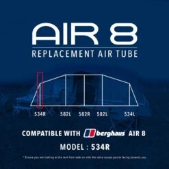 Berghaus Store 39 Air 8 Replacement Air Tube (Front 534R)