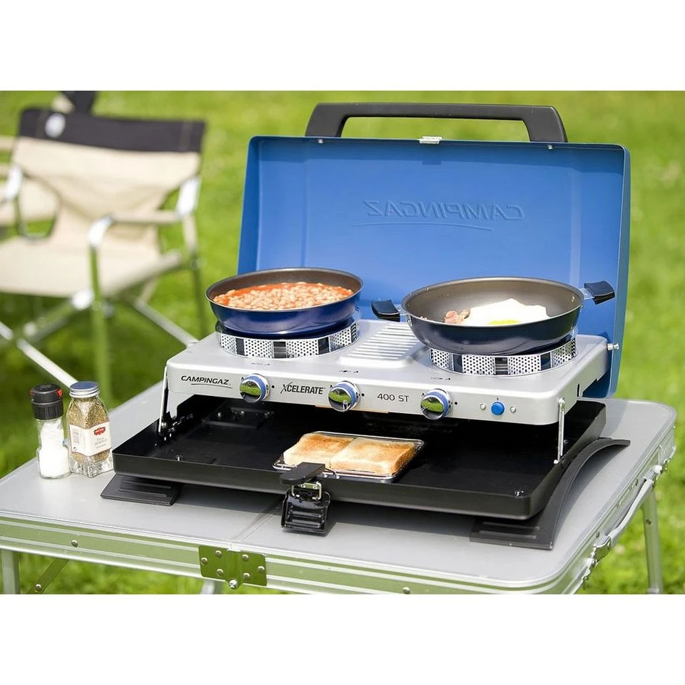 Campingaz Xcelerate™ 400ST Double Burner Stove And Toaster 7 Campingaz Xcelerate™ 400ST Double Burner Stove And Toaster - Image 5