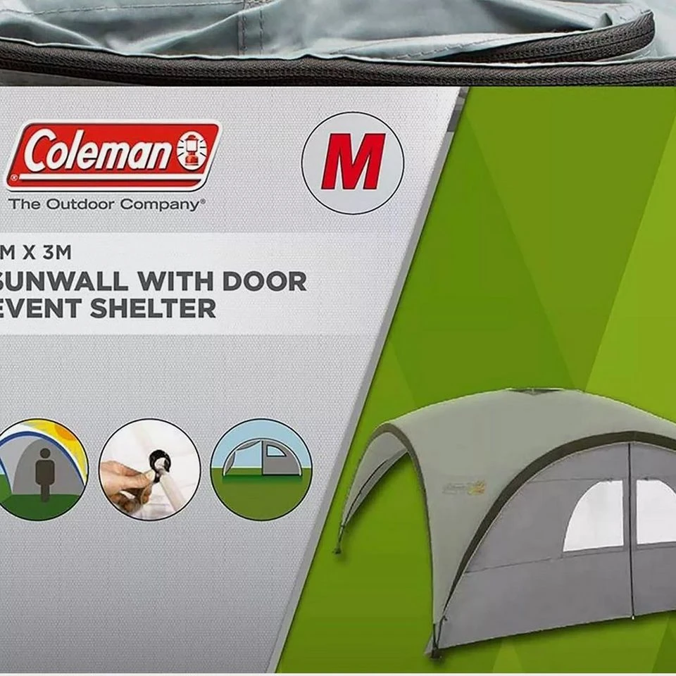 Coleman FastPitch Event Shelter Pro L Sunwall With Door 3 Coleman FastPitch Event Shelter Pro L Sunwall With Door