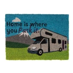 Quest Heavy Duty Coir 'Home Is Where You Park It' Mat -Berghaus Store go 326951 z