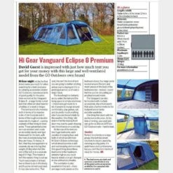 Vanguard Eclipse 8 Premium Family Tent -Berghaus Store go 329225 c