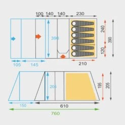 Vanguard 6 Tent Porch -Berghaus Store go 329241 b