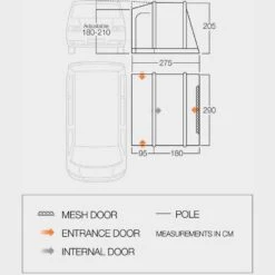Vango Kilda Low Driveaway Van Awning 19 Vango Kilda Low Driveaway Van Awning -Berghaus Store go 331017 e