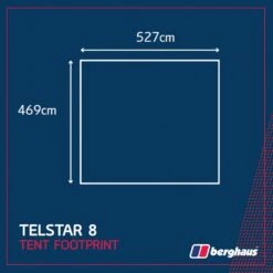 Berghaus Telstar 8 Tent Footprint -Berghaus Store go 349274 b