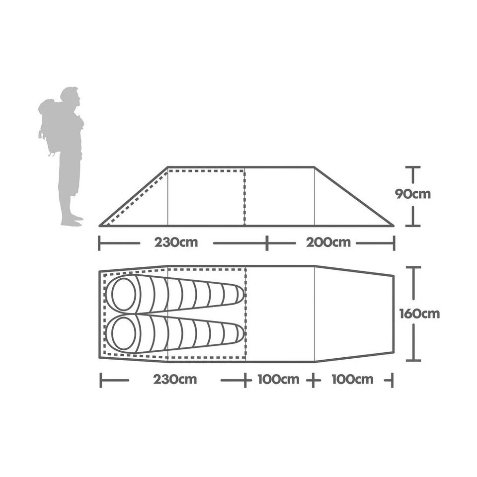 Wild Country Hoolie Compact 2 ETC Tent 4 Wild Country Hoolie Compact 2 ETC Tent - Image 2