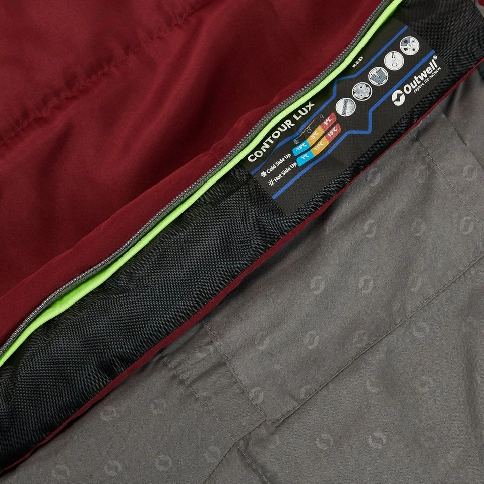 Outwell Contour Lux Sleeping Bag 10 Outwell Contour Lux Sleeping Bag - Image 8