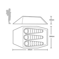 Jackal III Person Tent 7 Jackal III Person Tent -Berghaus Store go 351723 b