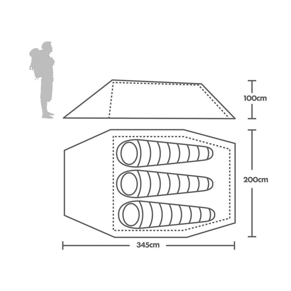Jackal III Person Tent 4 Jackal III Person Tent - Image 2