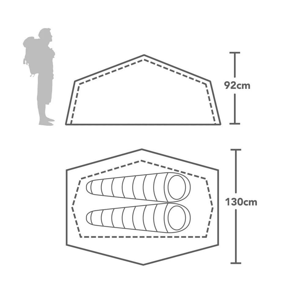 Wild Country Zephyros Compact 2 Tent 4 Wild Country Zephyros Compact 2 Tent - Image 2