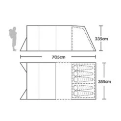 Berghaus Freedom 5 Nightfall Tent 12 Berghaus Freedom 5 Nightfall Tent -Berghaus Store go 503032 b