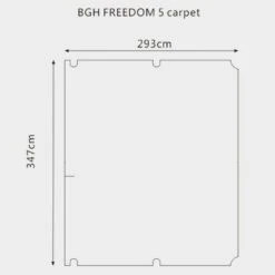 Berghaus Freedom 5 Tent Carpet -Berghaus Store go 503072 b