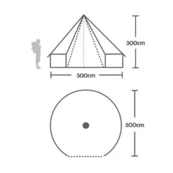 5 Metre Family Bell Tent 18 5 Metre Family Bell Tent -Berghaus Store go 503103 b