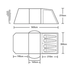 Vango Alderley Air 450XL -Berghaus Store go 513363 b