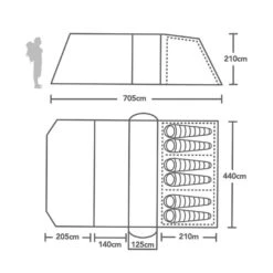 Vango Alderley Air 650XL -Berghaus Store go 513364 b