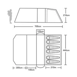 Vango Alderley TC 650XL -Berghaus Store go 513365 b