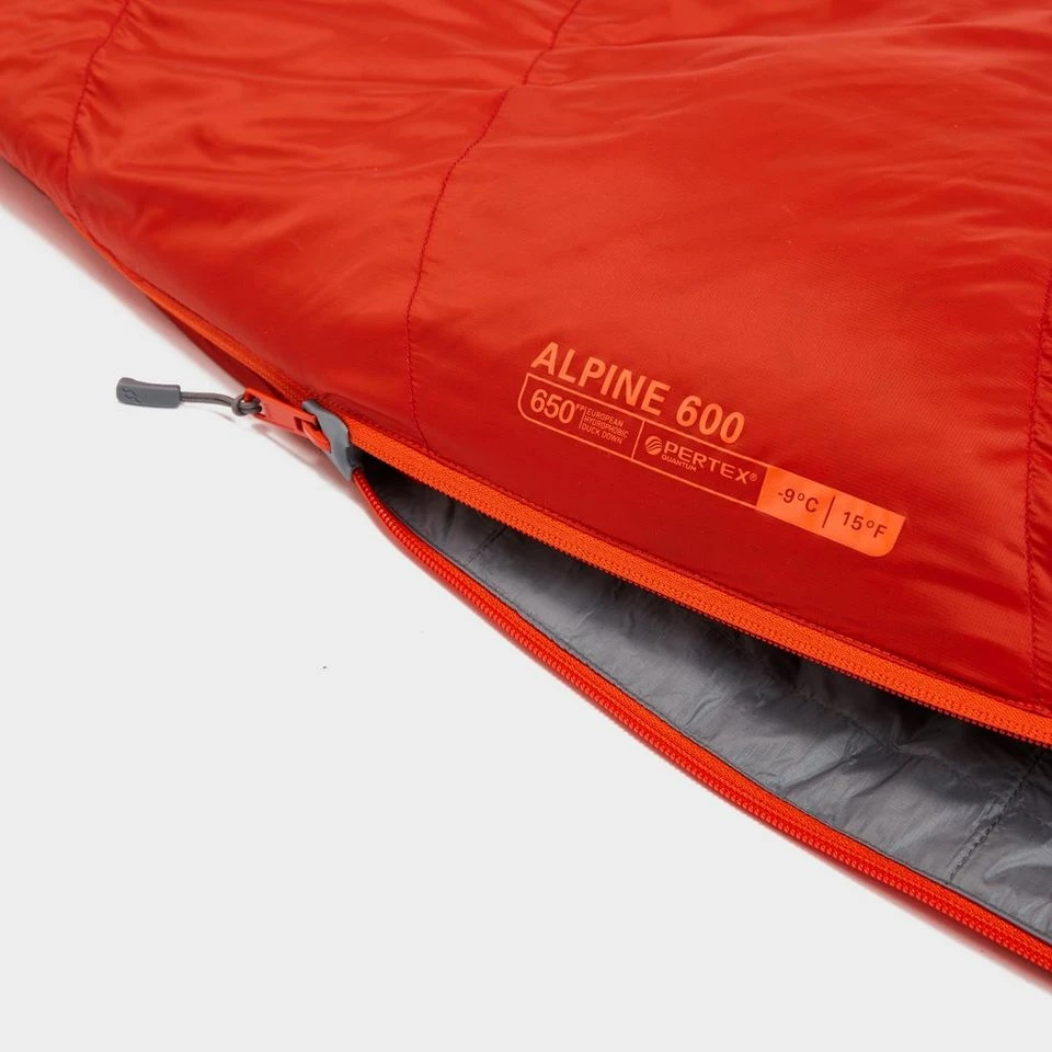 Rab Alpine 600 Down Sleeping Bag 7 Rab Alpine 600 Down Sleeping Bag - Image 6